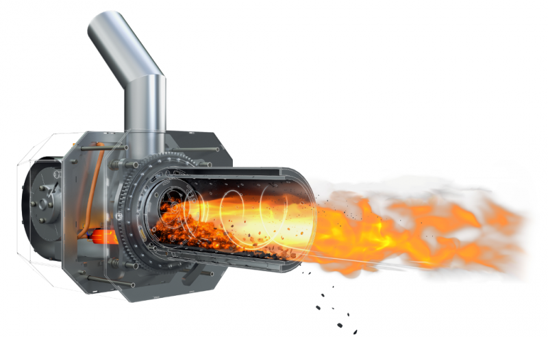 Brûleur à granulés B-ESSENTIAL 12 – 50 kW Sannover