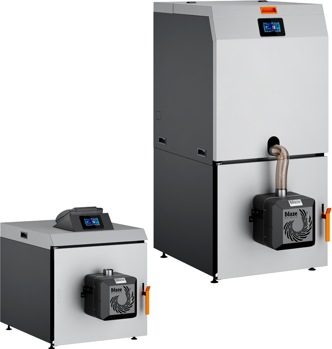 Caldaia a pellet automatiche ROTARY PELL COMPACT