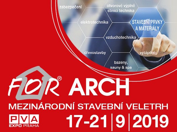 Vstupenky na FOR ARCH 2019