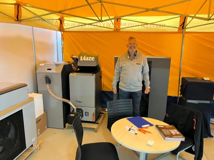 Stánek Dům kotlů na veletrhu Stavotech