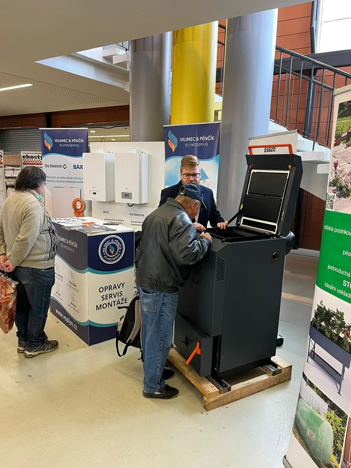 Stánek Vilimec & Pěnčík na veletrhu Stavotech