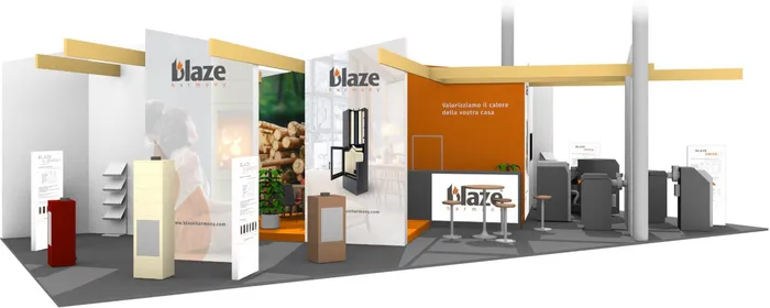 BLAZE HARMONY stand on Progetto Fuoco