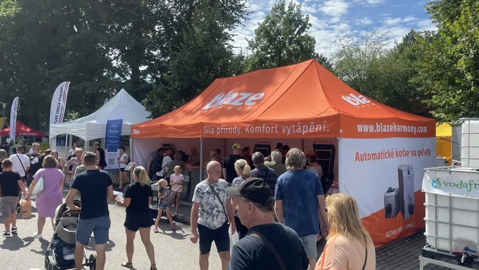 Stánek BLAZE HARMONY na agrosalonu Země živitelka 2023